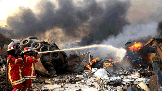 Explosão no Líbano