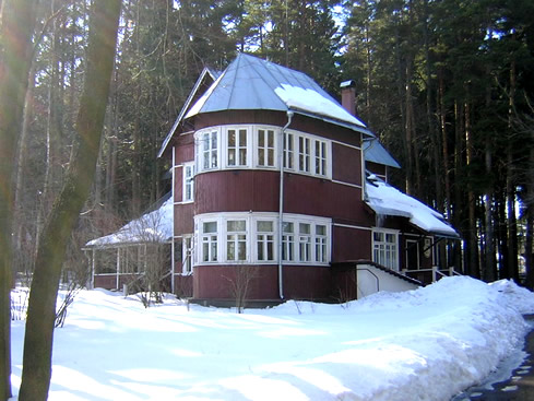 Casa-museu de Boris Pasternak em Peredelkino