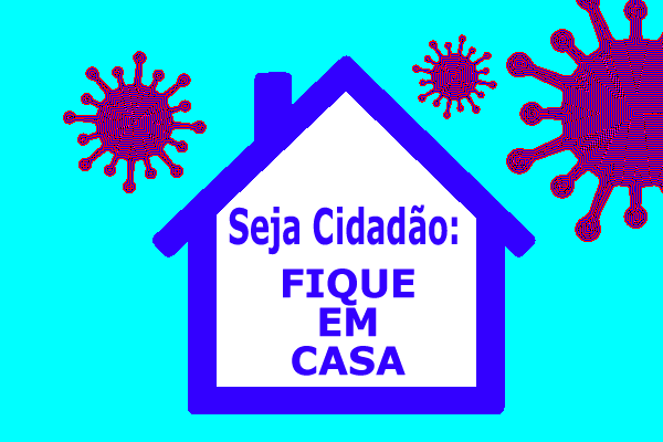 FIQUE EM CASA