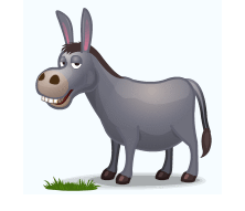 Burro-homem