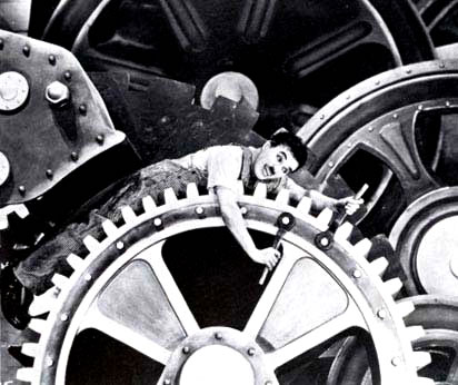 Charles Spencer Chaplin, Jr. em Tempos Modernos