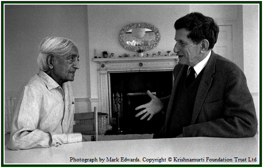 Jiddu Krishnamurti e David Bohm