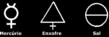 Mercúrio  Enxofre  Sal