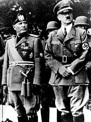 Benito Mussolini e Adolf Hitler
