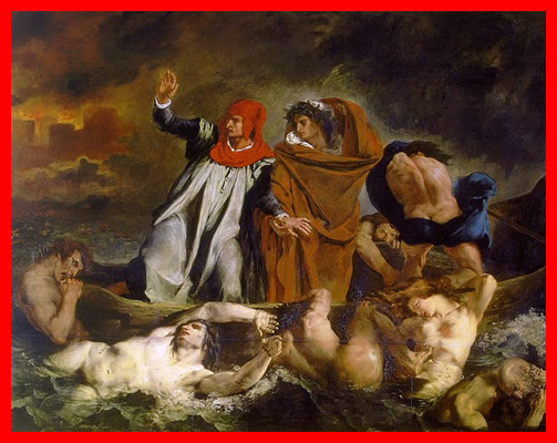 Dante e Virgílio no Inferno