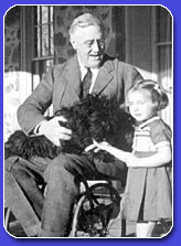 Franklin D. Roosevelt e Fala