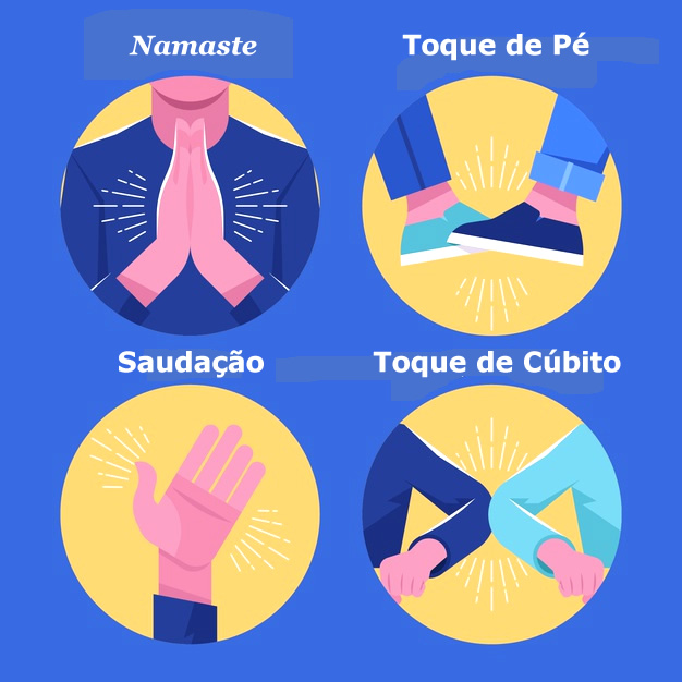 Pacote de Cumprimentos sem Contato
