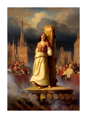 Joan of Arc's Death at the Stake