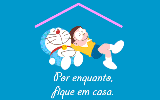 Fique em casa!