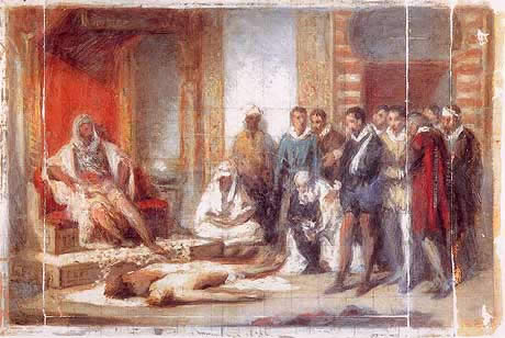Reconhecimento do cadáver de D. Sebastião