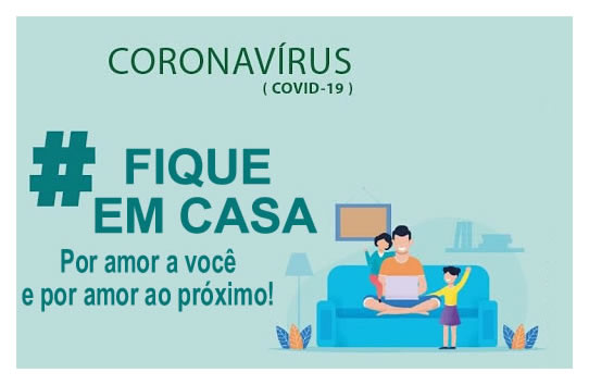 FIQUE EM CASA