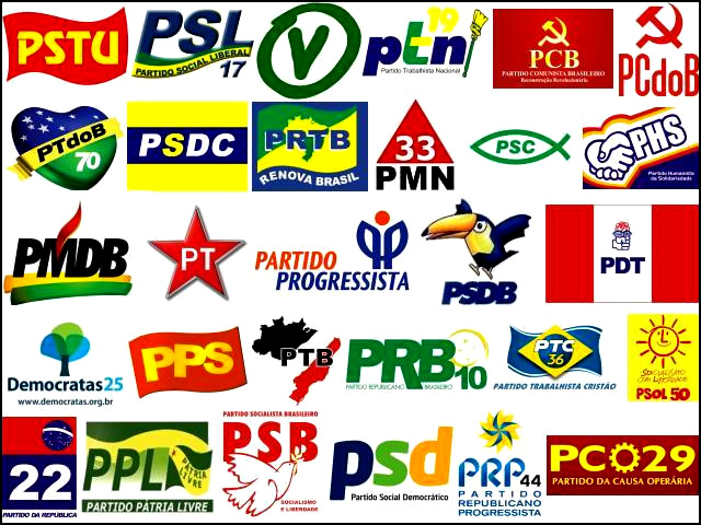 Partidos Pol&iacute;ticos Brasileiros