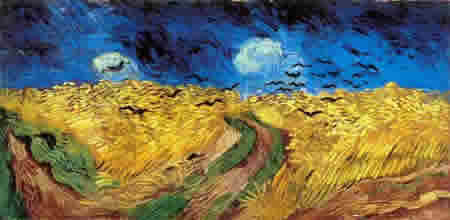 Campo de Trigo com Corvos